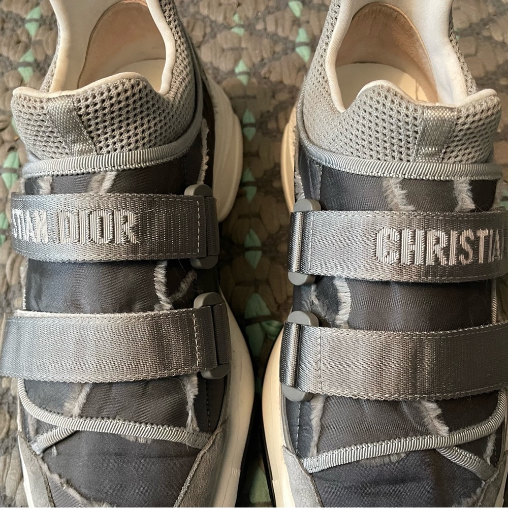 Dior Women's Gray Sneakers size 10.5 - Picture 4 of 8